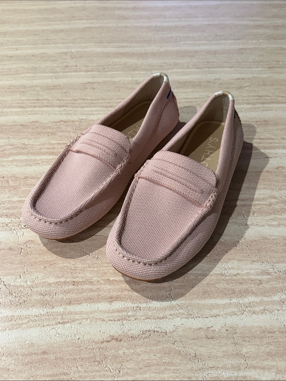Rothy's Women's Blush Pink Drivers/Loafers